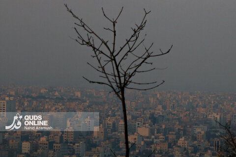 گزارش تصویری | هوای آلوده؛ سهم شهر از پاییز بی باران