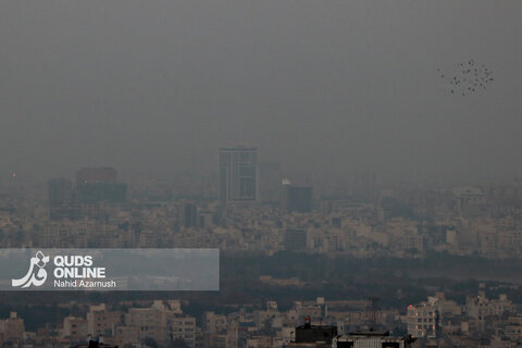 گزارش تصویری | هوای آلوده؛ سهم شهر از پاییز بی باران