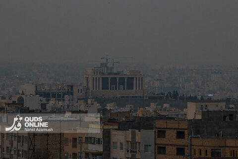 گزارش تصویری | هوای آلوده؛ سهم شهر از پاییز بی باران