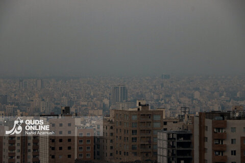 گزارش تصویری | هوای آلوده؛ سهم شهر از پاییز بی باران