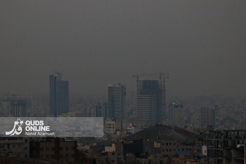 گزارش تصویری | هوای آلوده؛ سهم شهر از پاییز بی باران