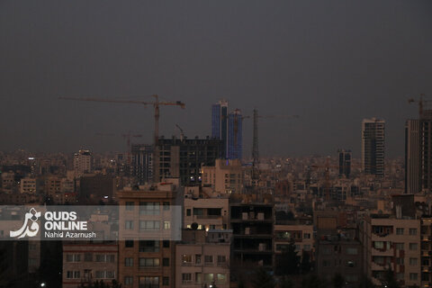 گزارش تصویری | هوای آلوده؛ سهم شهر از پاییز بی باران