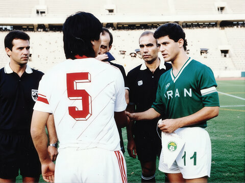 اشکها و لبخندهای یک ملت در مستطیل سبز