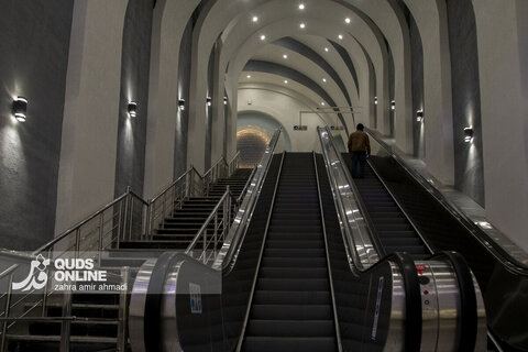 آیین بهره برداری از ایستگاه مترو مریم مقدس (س)