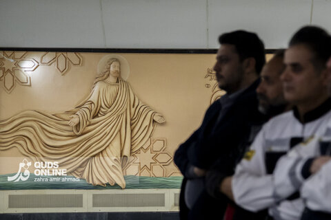 آیین بهره برداری از ایستگاه مترو مریم مقدس (س)