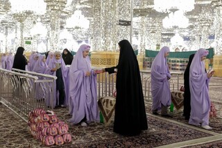 آغاز اجرای آزمایشی مسیر اختصاصی زیارت روضه منوره ویژه دختران تازه مکلف