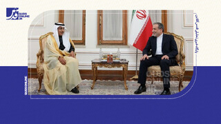 فیلم | دیدار معاون وزیر خارجه عربستان با عراقچی