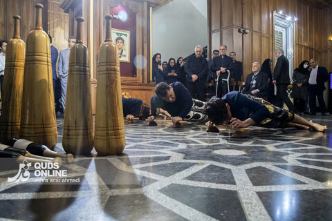 گزارش تصویری | افتتاح نمایشگاه «آقا تختی» با حضور وزیر ورزش