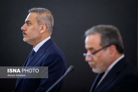 دیدار وزیر خارجه ترکیه با وزیر خارجه ایران