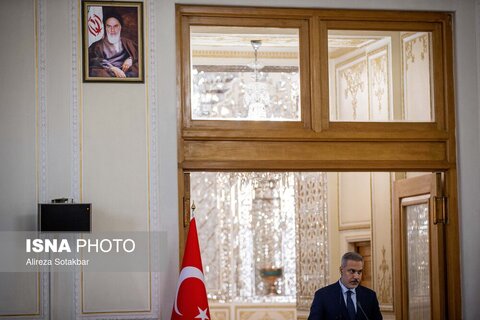 دیدار وزیر خارجه ترکیه با وزیر خارجه ایران