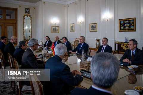 دیدار وزیر خارجه ترکیه با وزیر خارجه ایران