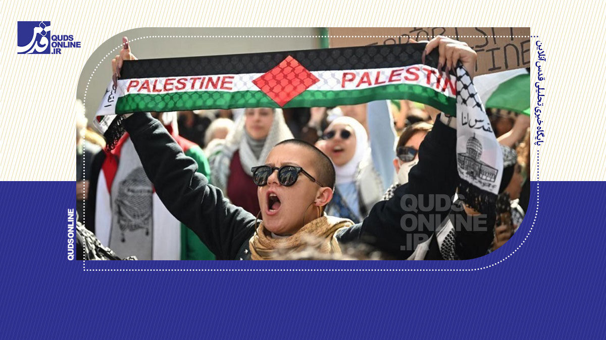 فیلم | حمایت از مردم غزه همزمان با روز جهانی همبستگی با مردم فلسطین