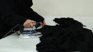 دوخت چادر در چهارشنبه‌های امام‌رضایی