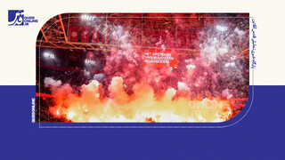 فیلم | ویدیوی اختصاصی قدس آنلاین از آتش بازی هواداران آژاکس که بازی را متوقف کرد