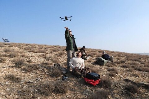 سرشماری پهپادی حیات وحش کشور در پارک ملی دریاچه ارومیه انجام شد