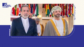 فیلم | حضور «عراقچی» در مراسم روز ملی عمان