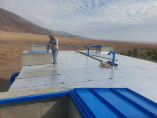 بهره‌برداری از مخزن ۵۰۰ هزار لیتری آب شرب در دهستان درونه بخش انابد