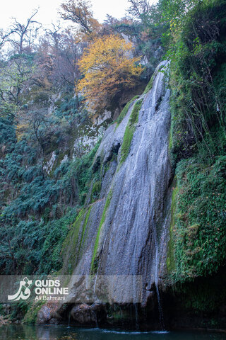 گزارش تصویری | طبیعت زیبای پاییزی آبشار لُوه - گلستان
