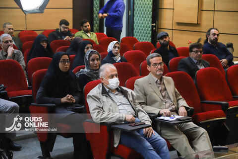 گزارش تصویری | نشست بیستم قصه‌های حرم؛ ابوطاهر قمی و میراث او در حرم رضوی