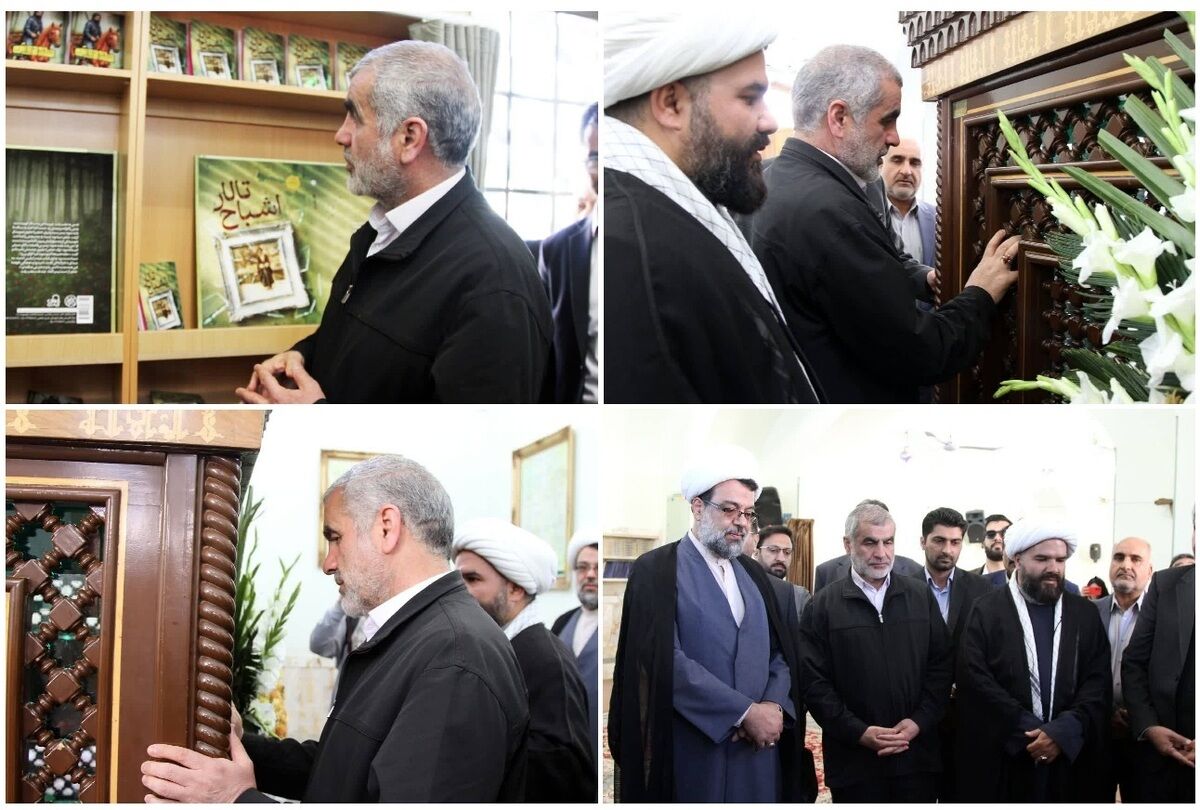 ادای احترام نایب‌رئیس اول مجلس به مقام شامخ شهید مدرس