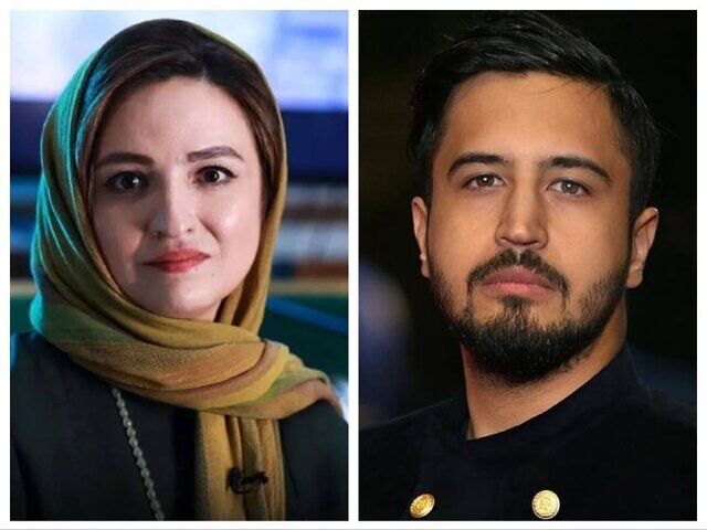 مهرداد صدیقیان و گلاره عباسی در «دانه‌های انگور»