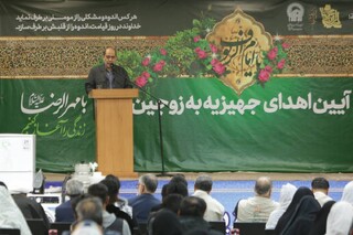 کرامت رضوی همراه و همسفر زندگی ۱۰۰ زوج جوان شد