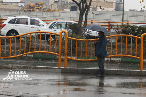 گزارش تصویری | نخستین باران پاییزی