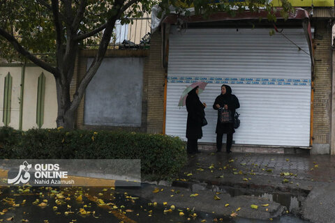 گزارش تصویری | نخستین باران پاییزی