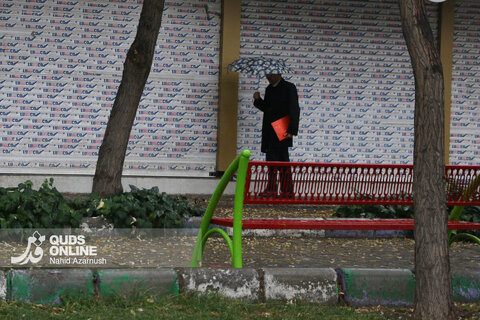 گزارش تصویری | نخستین باران پاییزی