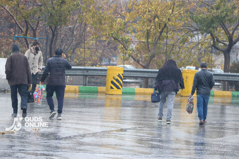 گزارش تصویری | نخستین باران پاییزی