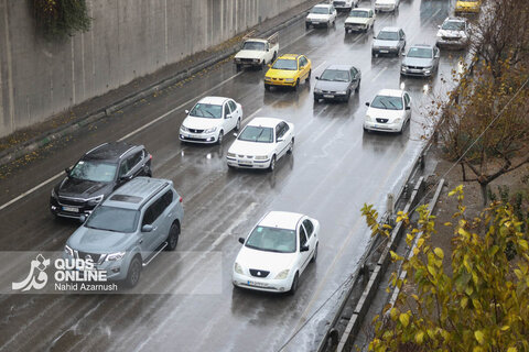 گزارش تصویری | نخستین باران پاییزی