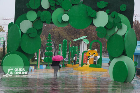 گزارش تصویری | نخستین باران پاییزی