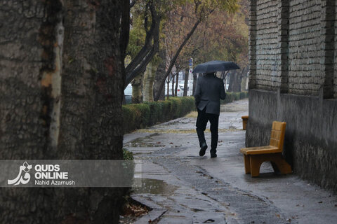 گزارش تصویری | نخستین باران پاییزی