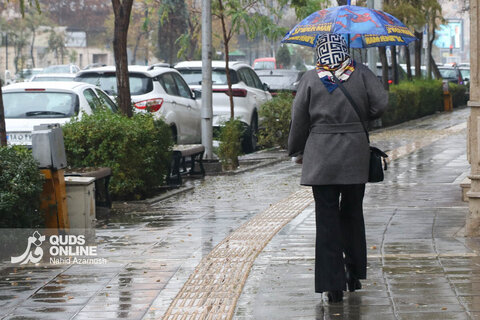 گزارش تصویری | نخستین باران پاییزی