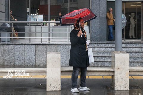 گزارش تصویری | نخستین باران پاییزی