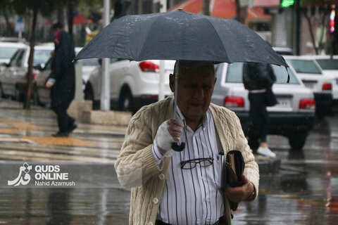 گزارش تصویری | نخستین باران پاییزی