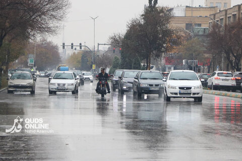 گزارش تصویری | نخستین باران پاییزی