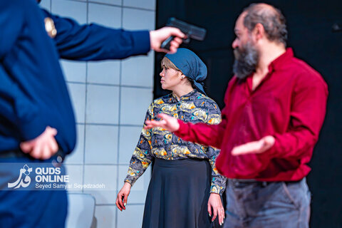 گزارش تصویری | اجرای نمایش "اسلایس" در پردیس تئاتر مستقل مشهد