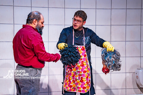 گزارش تصویری | اجرای نمایش "اسلایس" در پردیس تئاتر مستقل مشهد