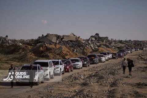 مراسم ازدواج زوج‌های فلسطینی در آتش‌بس شکننده غزه