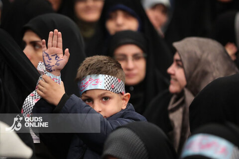 دیدار هزاران نفر از زنان و دختران با رهبر انقلاب