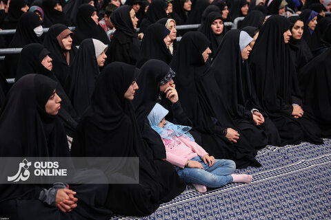 دیدار هزاران نفر از زنان و دختران با رهبر انقلاب