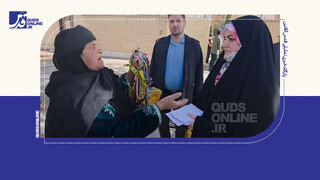 فیلم | مادر روستایی، امیدش را به رئیس‌جمهور سپرد