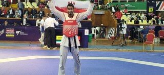 غلامی قهرمان تکواندوی جهان شد/ دومین طلای شاگردان افلاکی در نایروبی