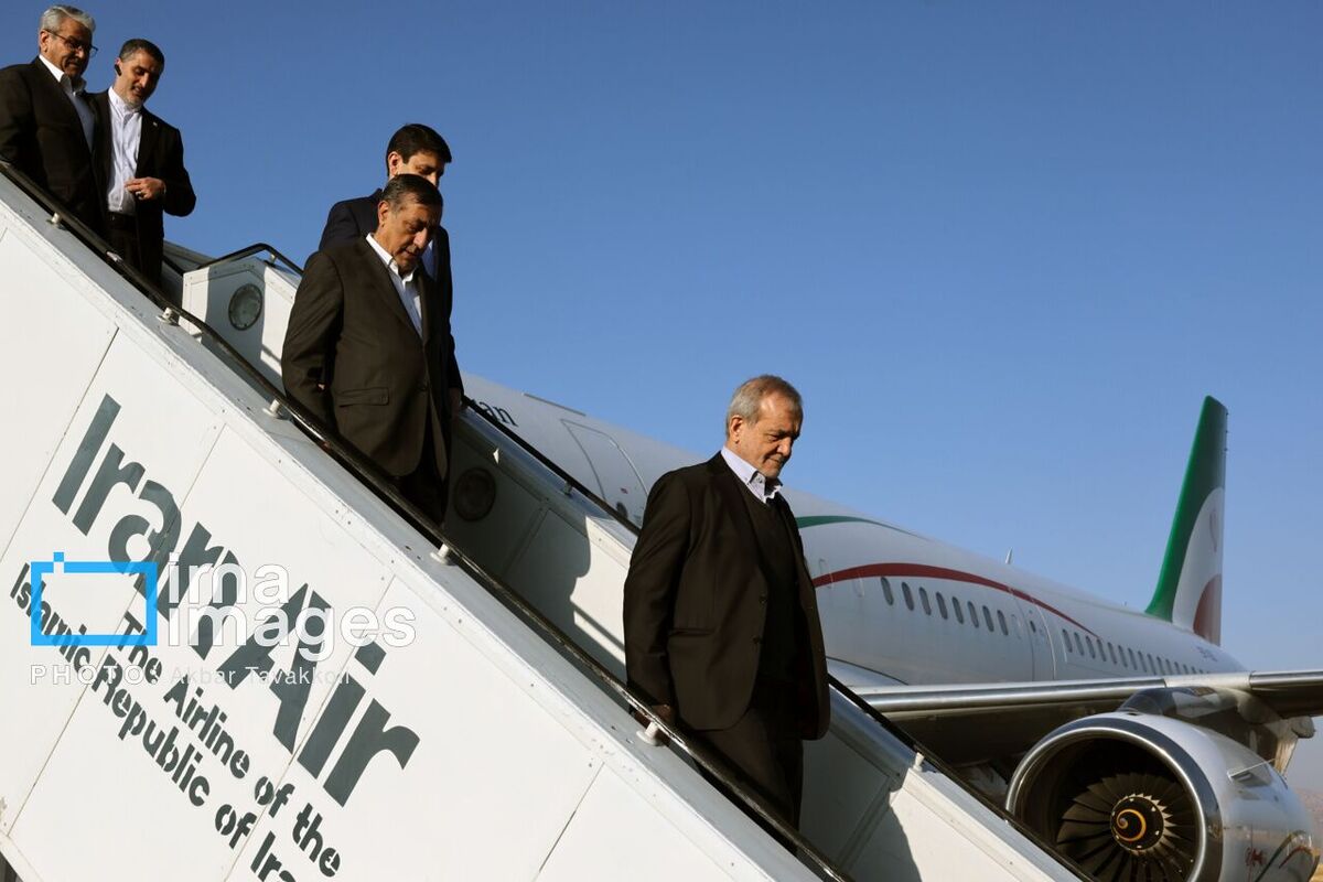 رییس جمهور وارد یاسوج شد