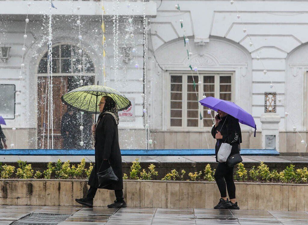 چتر باران بر فراز نقاط مختلف کشور با ورود سامانه جدید بارشی از یکشنبه