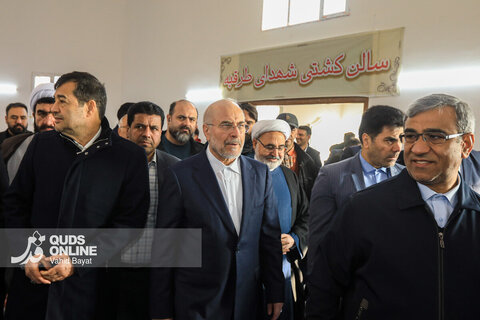 افتتاح مجموعه‌های ورزشی توسط رییس مجلس