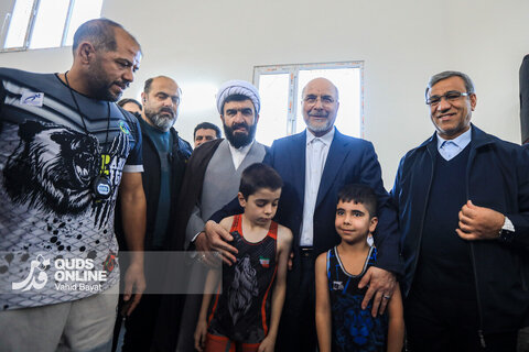 افتتاح مجموعه‌های ورزشی توسط رییس مجلس