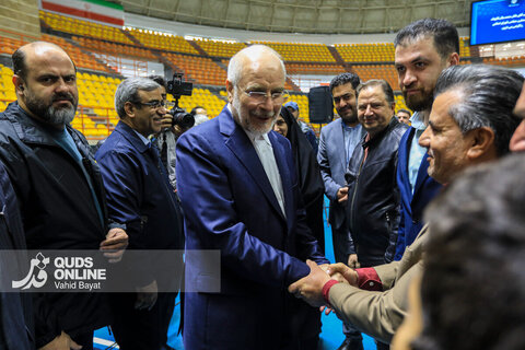 افتتاح مجموعه‌های ورزشی توسط رییس مجلس