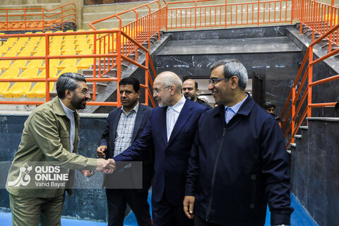 افتتاح مجموعه‌های ورزشی توسط رییس مجلس